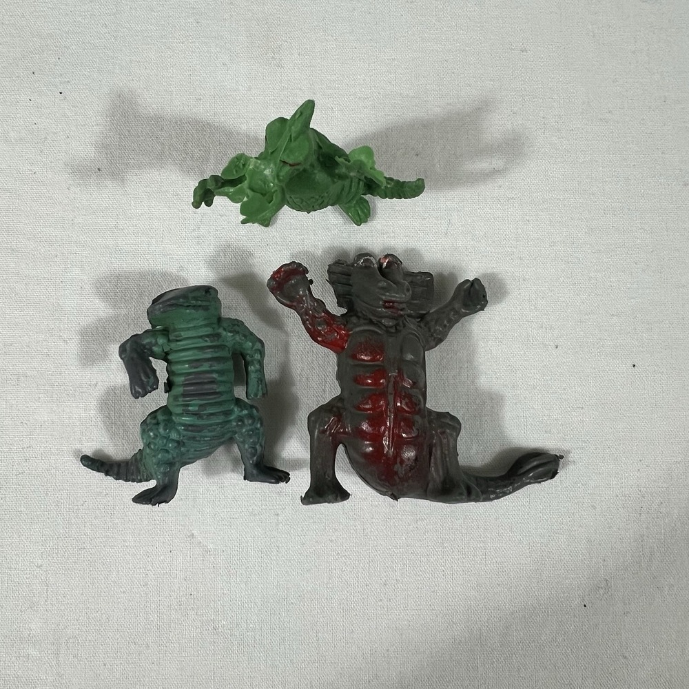 Vintage Chinasaurus Lizard Man & Gary Gygax Dungeon And Dragons 2" Figure D&D